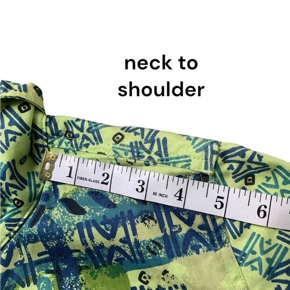 Jane Ashley Casual Lifestyle Green Blue Floral - Picture 12 of 16